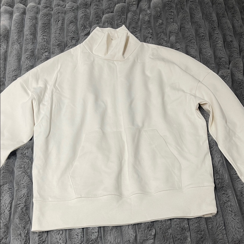 Zara Cream Turtleneck Sweater